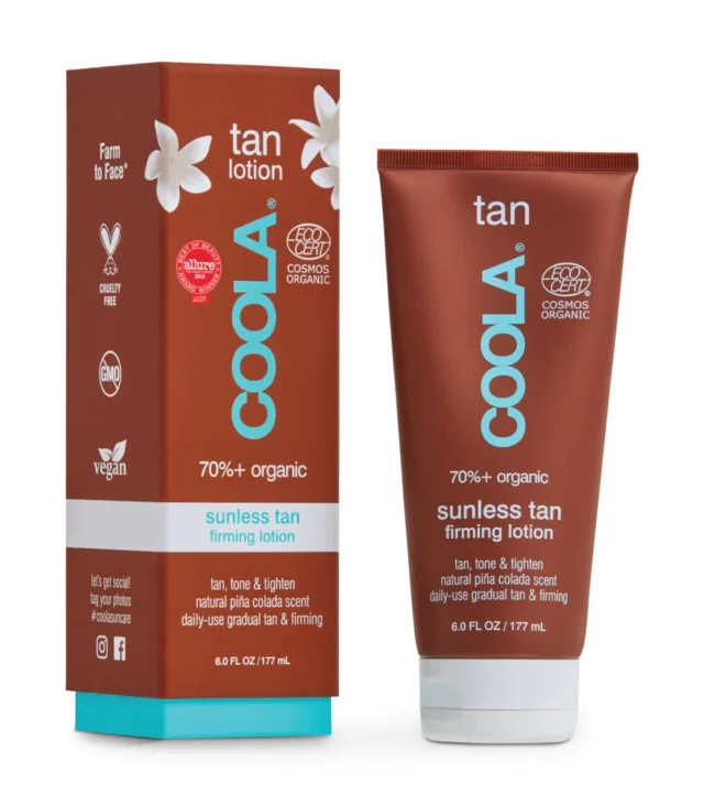 Organic Gradual Sunless Tan Firming Lotion